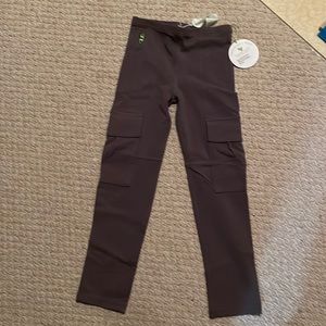 Peekaboo Beans Girls So It Goes Skinnies in Charcoal size 8